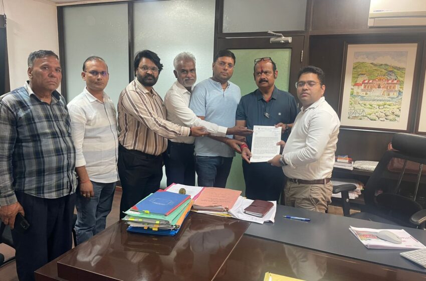  देवभूमि जल शक्ति कांट्रेक्टर वेलफेयर एसोसिएशन द्वारा प्रेस वार्ता का आयोजन किया गया ।
