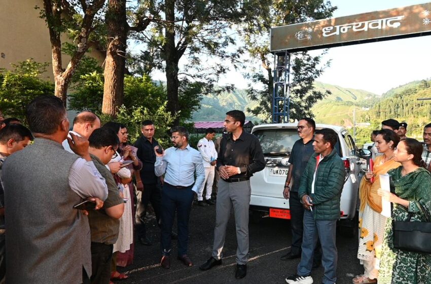  जिलाधिकारी सविन बंसल ने विकासखंड कालसी स्थित कस्तूरबा गांधी आवासीय बालिका विद्यालय कोरूबा का स्थलीय निरीक्षण किया।