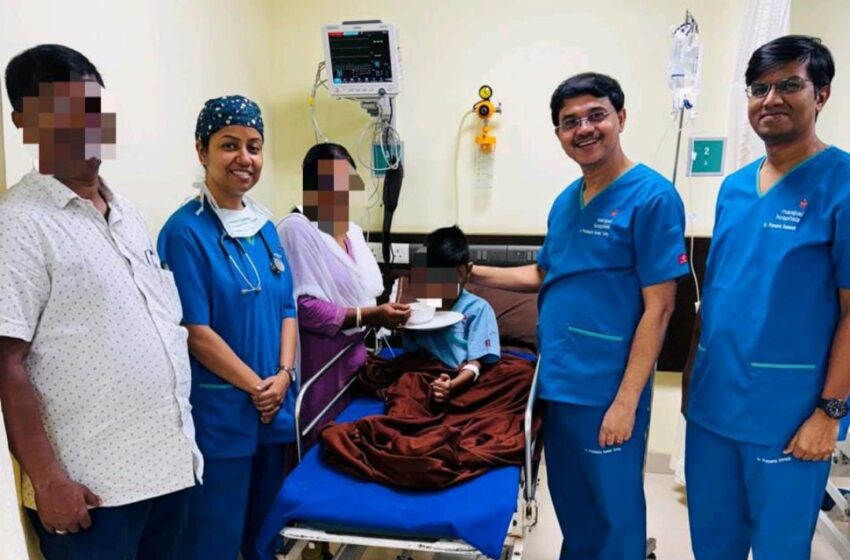  ट्रॉमा और बाल गॅस्ट्रोएन्टेरोलॉजी के क्षेत्र में मणिपाल अस्पताल ईएम बाईपास और मुकुंदपुर क्लस्टर ने ऐतिहासिक उपलब्धि हासिल की।
