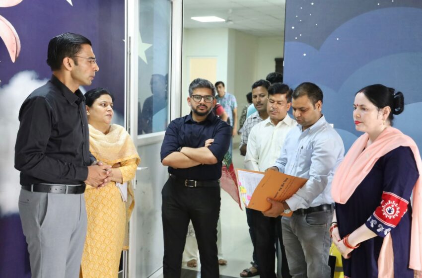  जिलाधिकारी सविन बंसल ने कहा कि नौनिहाल हमारे समाज के सूद; बच्चों को सुरक्षित, शिक्षा अनुकूल माहौल देना हमारी प्रतिबद्धता।