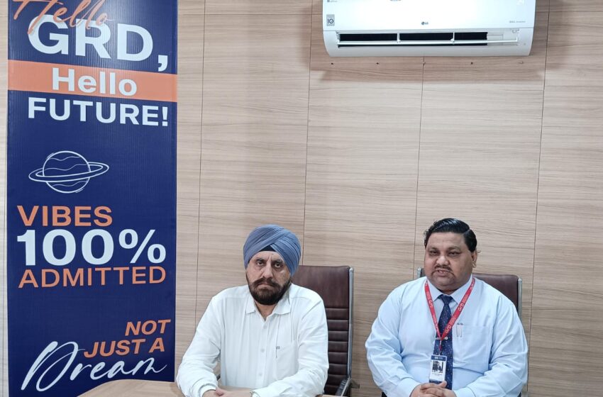 जीआरडी में फ्रेशर्स पार्टी-“अभिनंदन-2025 ” में रहेगी बॉलीवुड सिंगर इशिका सहगल की धूम।