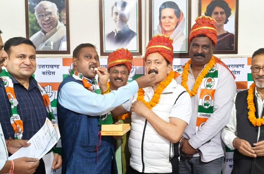  प्रदेश अध्यक्ष माननीय करन माहरा जी के नेतृत्व में भाजपा एवं अन्य दलों के अनेक कार्यकर्ताओं ने कांग्रेस पार्टी की सदस्यता ग्रहण की।