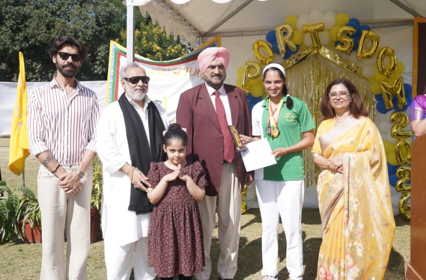  द हैरिटेज स्कूल, नॉर्थ कैंपस ने मनाया वार्षिक खेलकूद दिवस स्पोर्ट्सडोम।