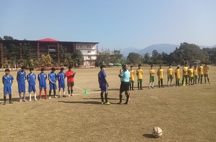  द हेरिटेज स्कूल नॉर्थ केंपस एवं न्यू धुन ब्लॉसम स्कूल के बीच खेले गए रोमांचक मैच।