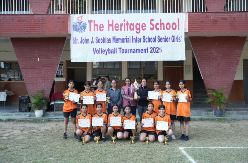  टूर्नामेंट का फाइनल मैच हिम ज्योति स्कूल और द हेरिटेज स्कूल के बीच खेला गया।