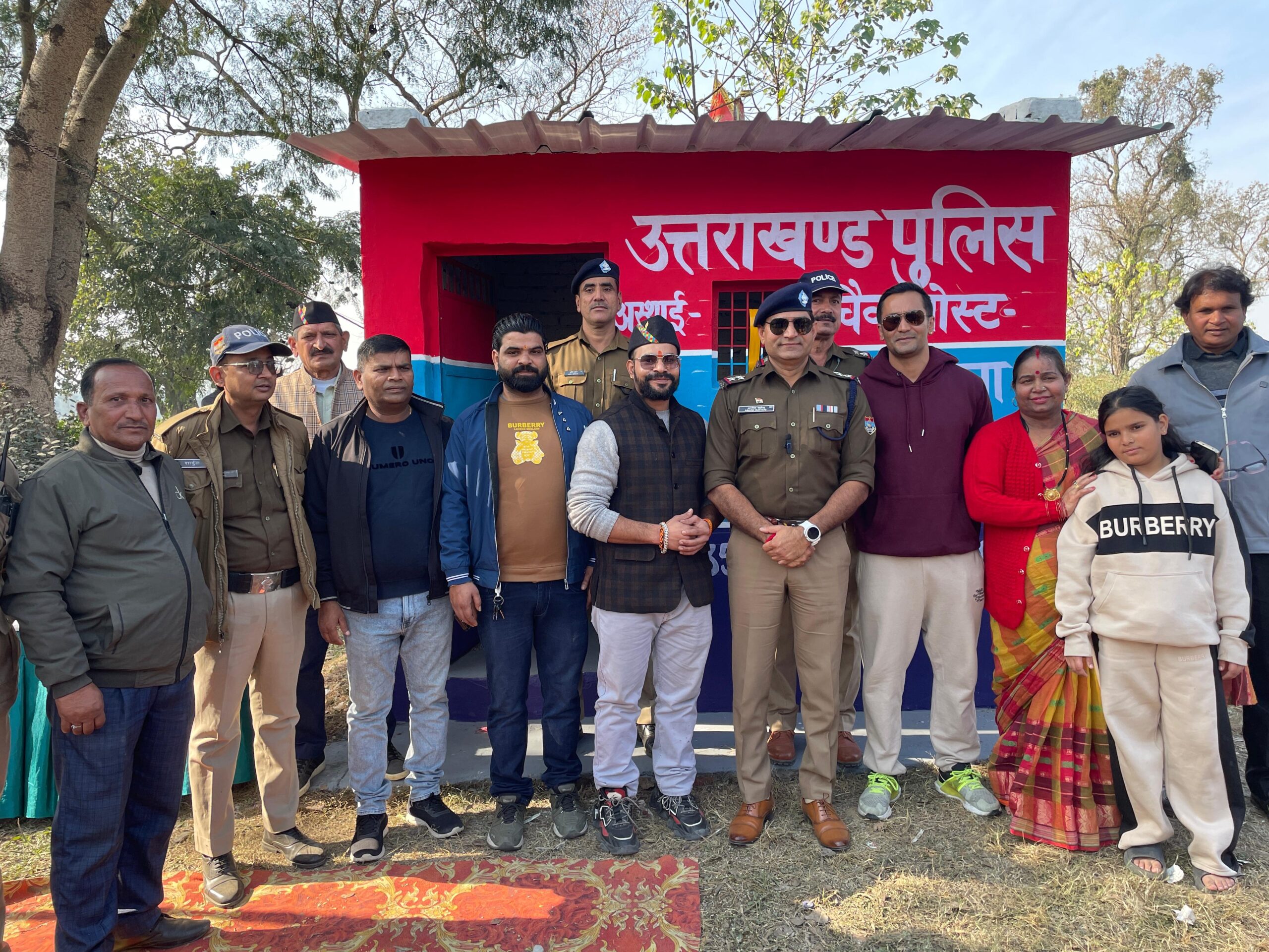  उमेदपुर काली पुलिया में स्थायी पुलिस चौकी की स्थापना की गई।