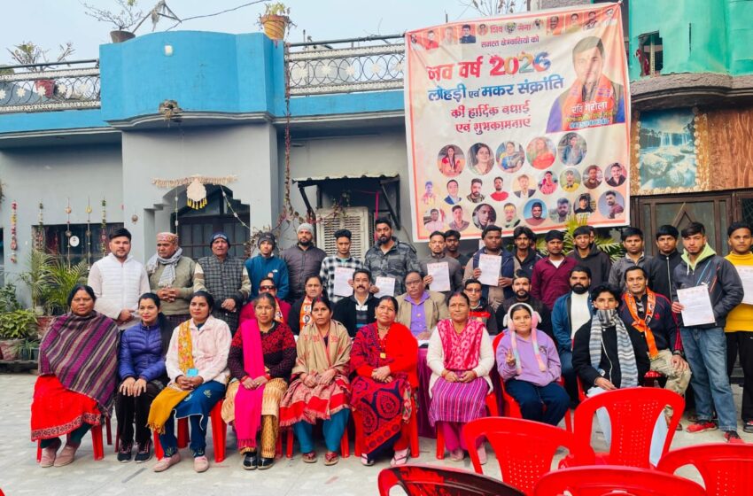  जिला अध्यक्ष शिवसेना रवि गैरोला द्वारा एक वृहद सभा का आयोजन किया गया।