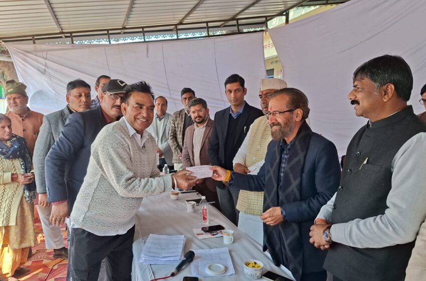  सरकार आपके द्वारः सुदूरवर्ती न्याय पंचायत सोरना में लगा बहुउद्देशीय शिविर।