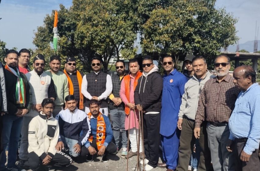  शिवसेना प्रदेश प्रमुख कुलभूषण राणा  द्वारा गणतंत्र दिवस के शुभ अवसर पर कार्यक्रम आयोजित किया।