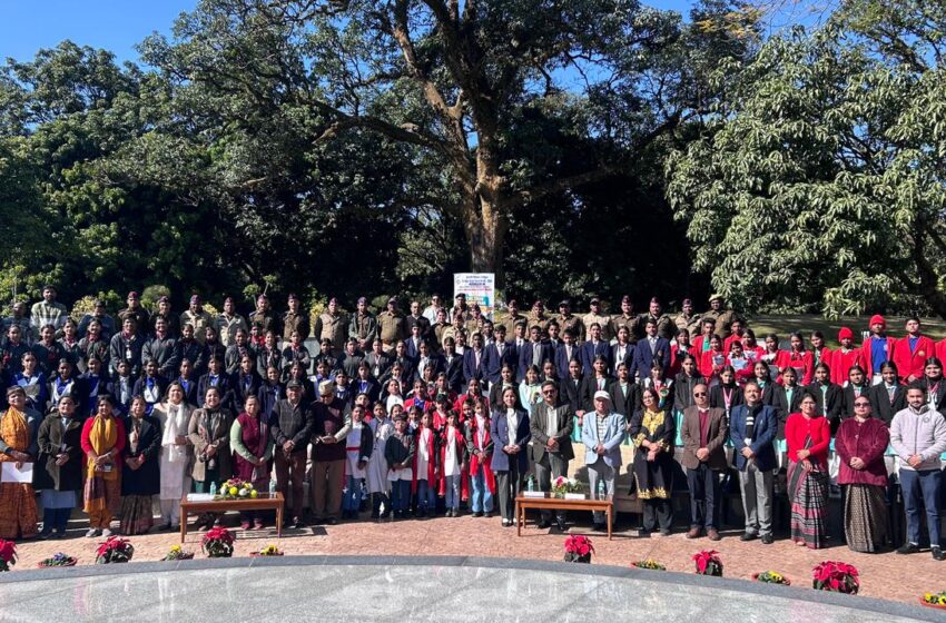  राष्ट्रपति निकेतन देहरादून में परिवहन विभाग द्वारा राष्ट्रीय सड़क सुरक्षा माह 2026 के अंतर्गत ऐतिहासिक जनजागरूकता कार्यक्रम सम्पन्न हुआ।