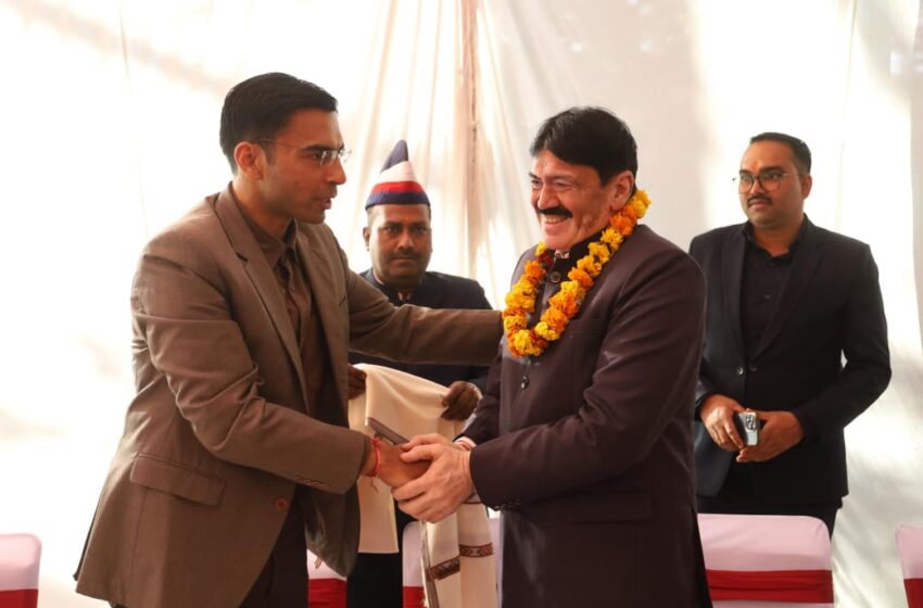  मुख्य प्रशासनिक अधिकारी कलेक्ट्रेट श्री राजेश कपिल सेवानिवृत्त।