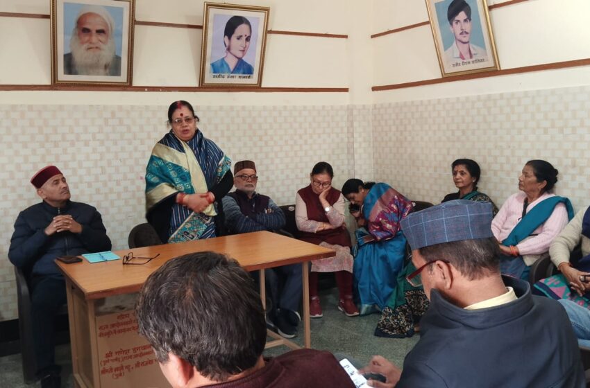  उत्तराखण्ड राज्य आंदोलनकारी मंच द्वारा अहम बैठक आहूत की गई।  