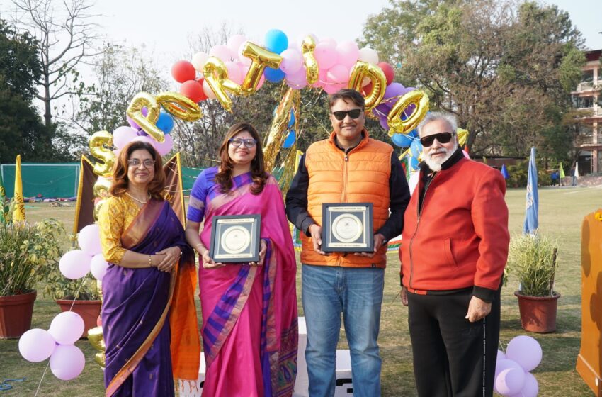  द हेरिटेज स्कूल में वार्षिक क्रीड़ा दिवस सनबीम स्पोर्टसडम 2026 का अत्यंत भव्य और सफल आयोजन किया गया।