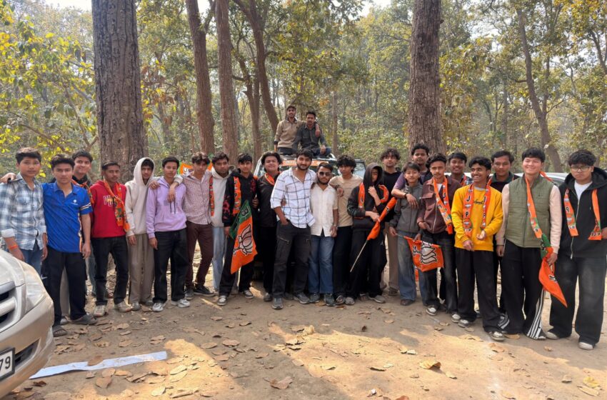  वैभव बनाए गए मंडल महामंत्री, हिमांशु निराला सहित कार्यकर्ताओं ने दी बधाई।