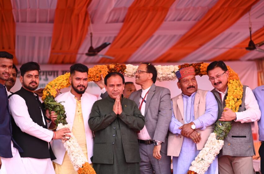  गढ़वाल विश्वविद्यालय में छात्रसंघ समारोह 2025– 26 का भव्य आयोजन किया।