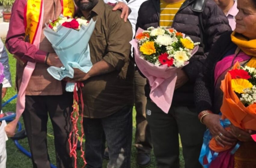  युवा सेना राज्य प्रमुख उत्तराखंड श्री सागर रघुवंशी जी के नेतृत्व में स्वास्थ्य मंत्री श्री सुबोध उनियाल जी से भेंट।