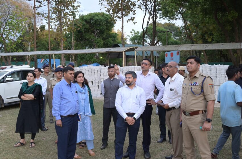  प्रधानमंत्री के आगमन से पहले देहरादून में तैयारियां तेज, डीएम ने किया स्थलीय निरीक्षण।