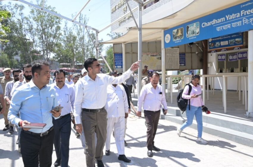  चारधाम यात्रा पंजीकरण हेतु ट्राजिट कैम्प ऋषिकेश में 30 पंजीकरण कांउटर सहित 30 मोबाईल टीमें तैनात।
