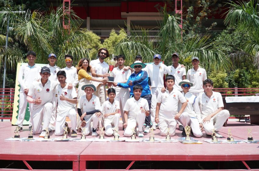  द हैरिटेज स्कूल नॉर्थ कैंपस को 18 रन से हराकर न्यू दून ब्लॉसम स्कूल बना चैंपियन। 