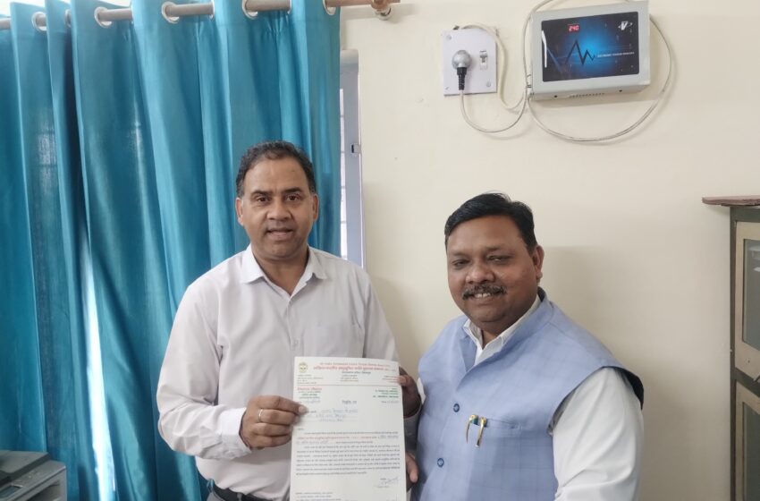  एडवोकेट संजय केसला अखिल भारतीय अनुसूचित जाति युव जन समाज रजिस्टर्ड उत्तराखण्ड के प्रदेश महासचिव  नियुक्त*  किए गए।