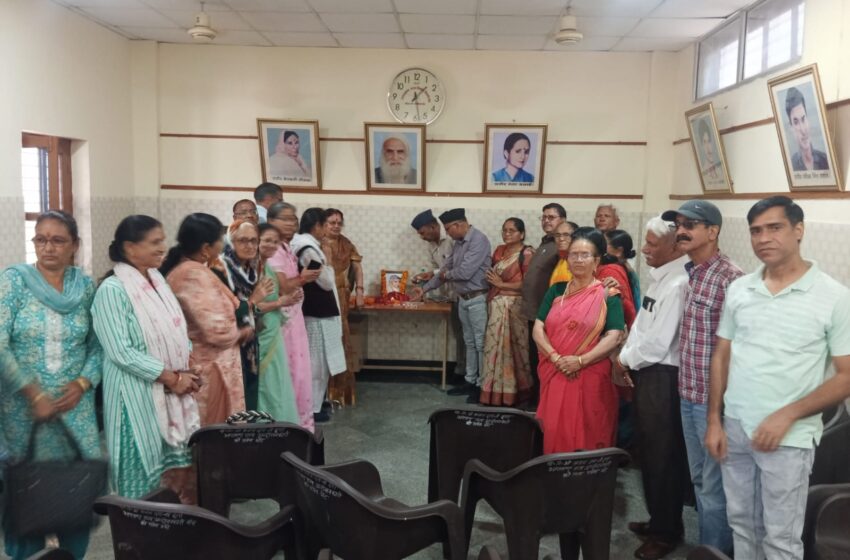  वरिष्ठ राज्य आंदोलनकारी रही स्वo कौशल्या डबराल जी की पुण्यतिथि पर श्रद्धांजलि सभा आयोजित की।
