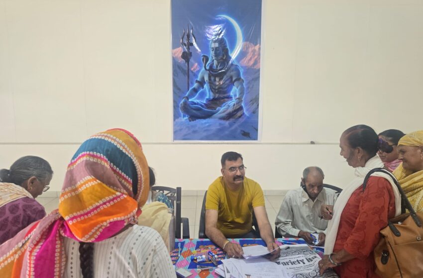  नवादा बद्रीपुर में पेंशन सत्यापन शिविर आयोजित, 164 लाभार्थियों का हुआ भौतिक सत्यापन।