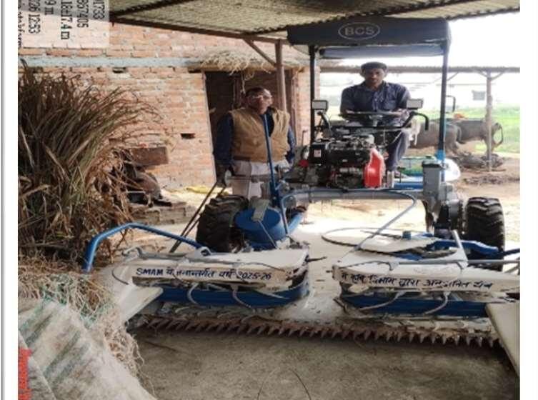  आधुनिक कृषि यंत्रों ने बदली किसान बेनी सिंह की तकदीर।