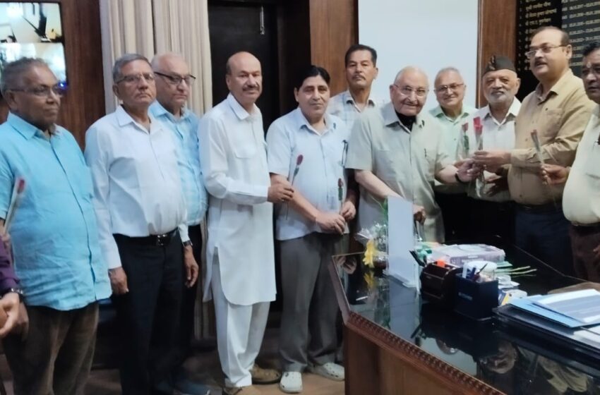  संयुक्त नागरिक संगठन के प्रतिनिधिमंडल ने नगर निगम देहरादून के नवनियुक्त मुख्य नगर आयुक्त से औपचारिक मुलाकात की।