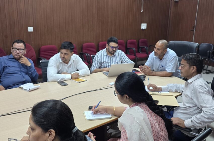  जिले में ई-ऑफिस प्रणाली को प्रभावी बनाने हेतु प्रशिक्षण कार्यक्रम आयोजित किया।