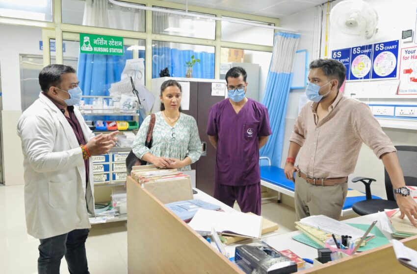  कोरोनेशन अस्पताल की स्थिति बुरी, जिलाधिकारी डॉ. आशीष चौहान ने जताई नाराजगी।