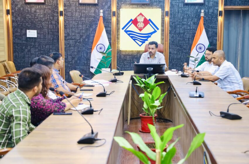  ई-ऑफिस व्यवस्था प्रभावी एवं सुगम बनाने के डीएम ने दिए निर्देश।