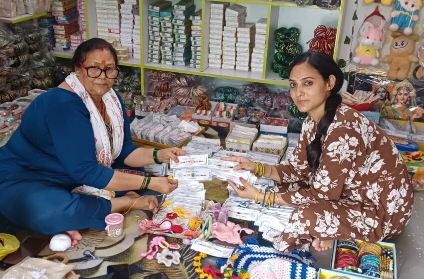  मालदेवता में सास-बहू की जोड़ी ने राखी कारोबार से मचाई धूम।