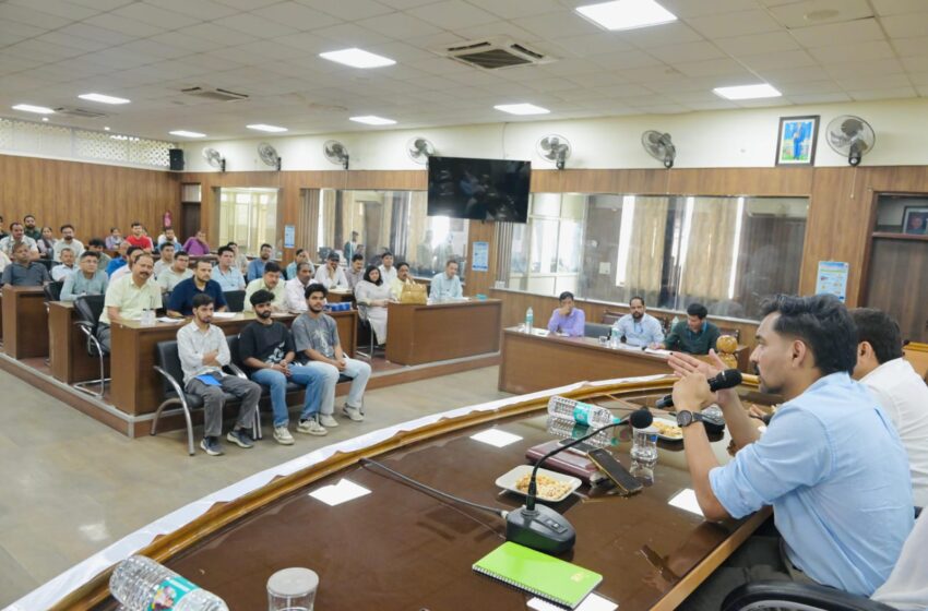  जनगणना-2027 के दूसरे चरण की तैयारियों को लेकर दो दिवसीय प्रशिक्षण संपन्न।