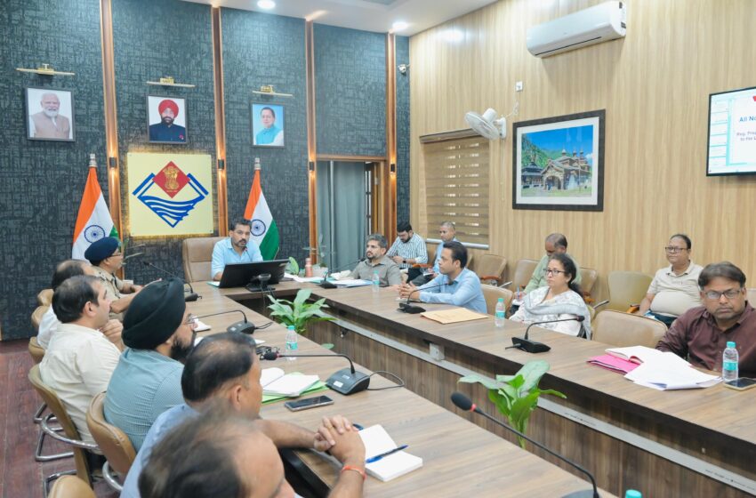  विधानसभा सामान्य निर्वाचन-2027 की तैयारियों में जुटा जिला प्रशासन।