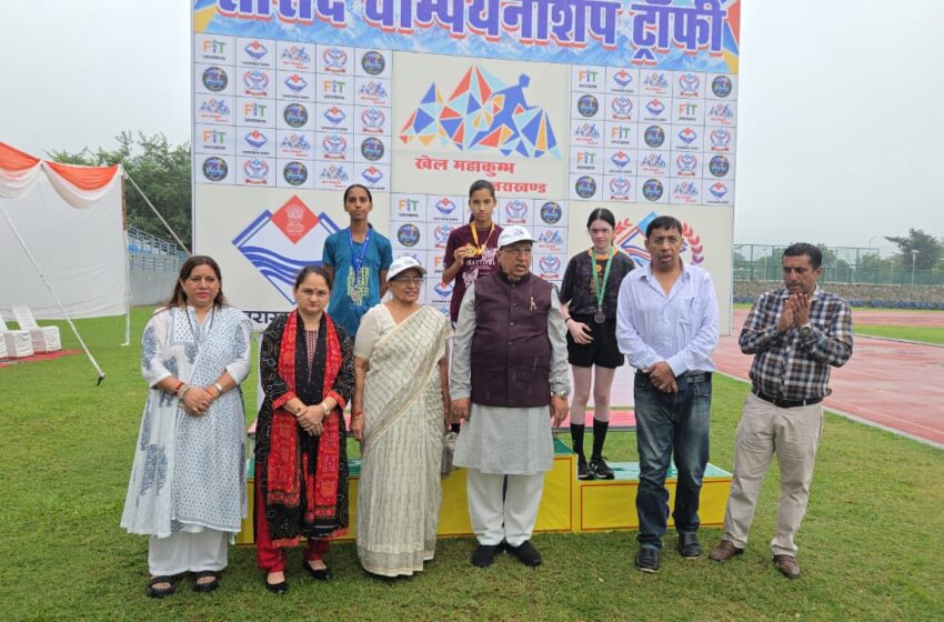  प्रधानमंत्री श्री नरेन्‍द्र मोदी के मार्गदर्शन व मुख्यमंत्री श्री पुष्कर सिहं धामी के दूरदर्शी नेतृत्व मे खेलो का हो रहा सम्रग विकास:डा. नरेश बंसल।