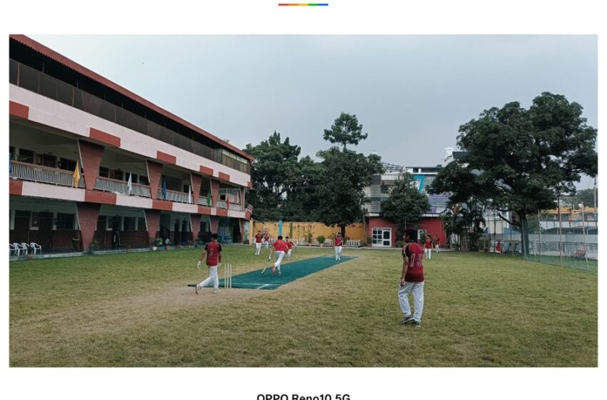  15वें रोहिताश सिंह मेमोरियल इंटर स्कूल ब्वॉयज सुपर आठ क्रिकेट टूर्नामेंट का शुभारंभ।