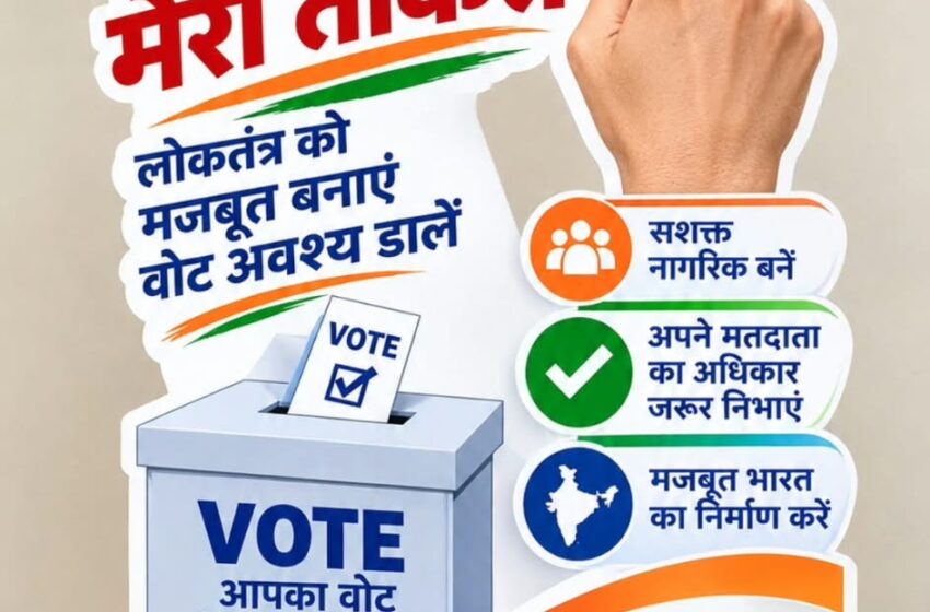  कम मतदान वाले बूथों पर अब 75 प्रतिशत से अधिक मतदान का लक्ष्य, स्वीप अभियान तेज।